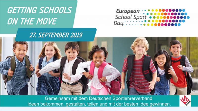 Deutscher Sportlehrerverband e.V. goes European School Sport Day 2019