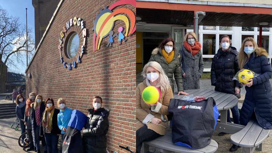 Der DSLV spendet Ballmaterial für Grundschulen