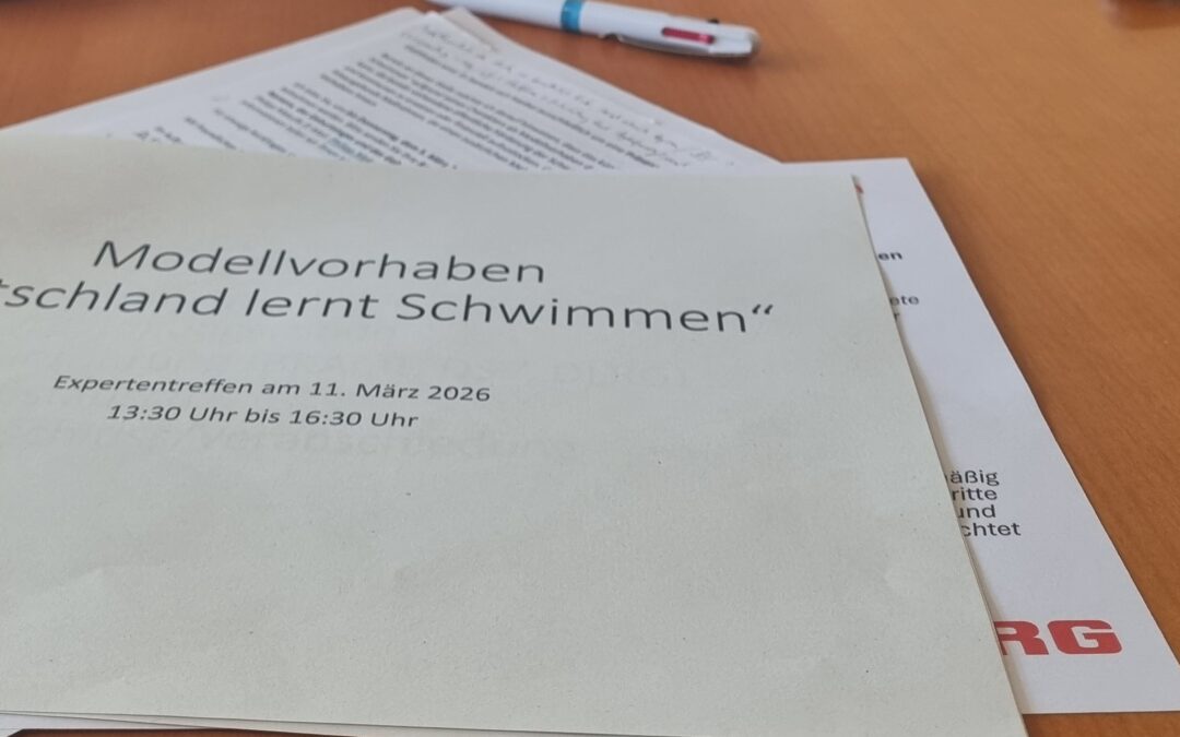 DSLV im Bundeskanzleramt: Austausch zum Modellvorhaben „Deutschland lernt Schwimmen“